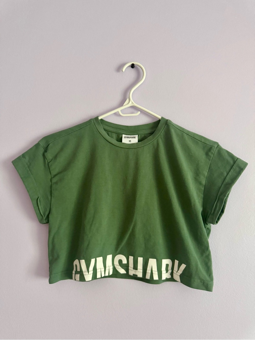 Gymshark Green Cropped Tee